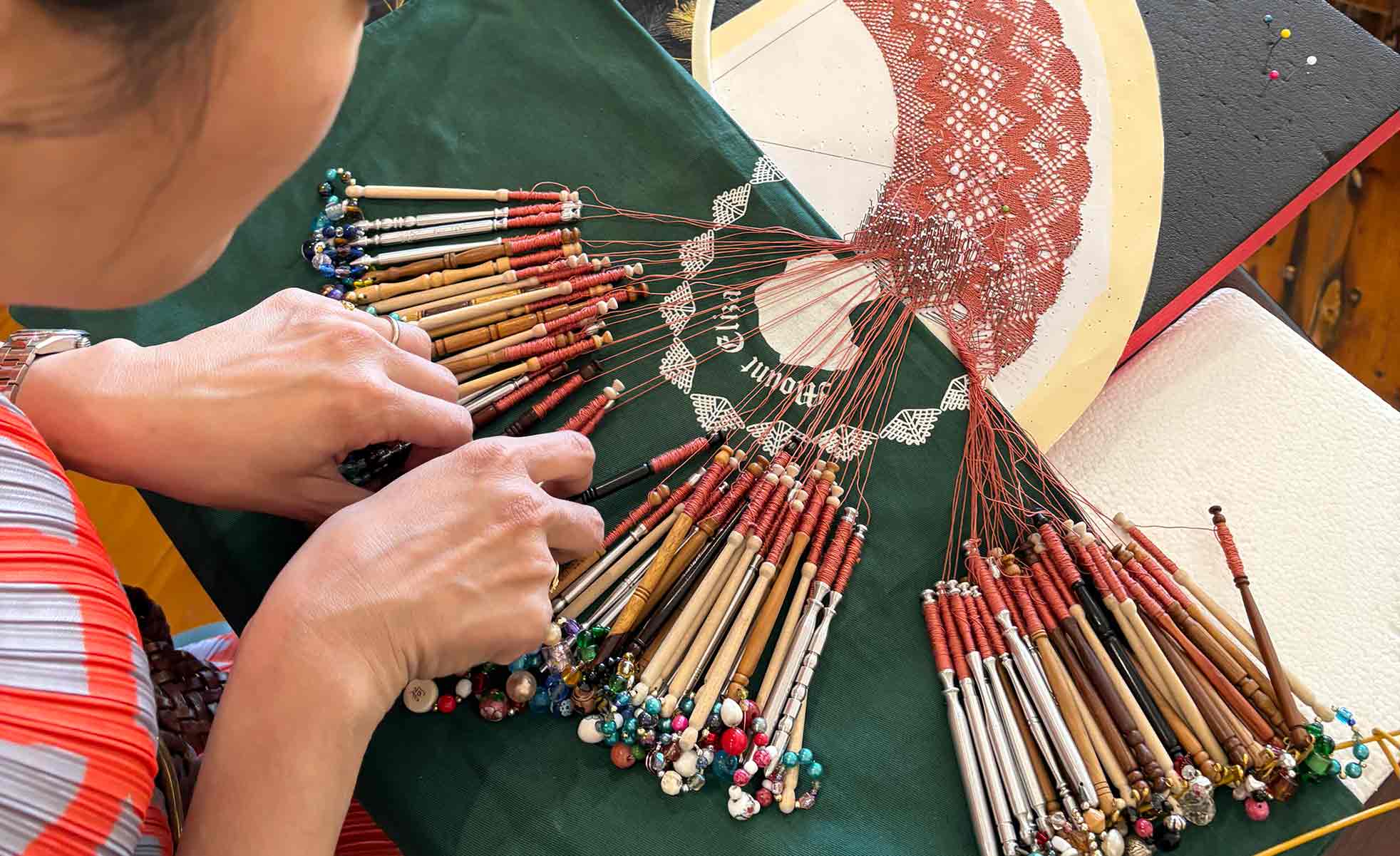 bobbin lace workshop